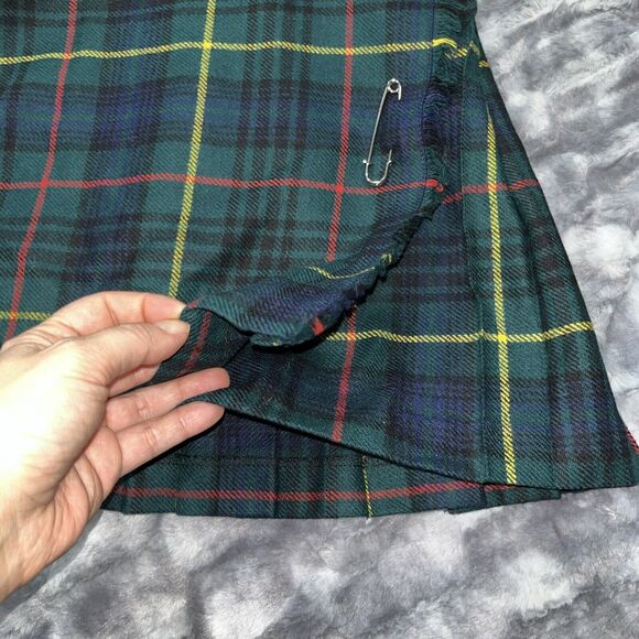 Vintage 2 Piece Westaway & Westaway Kids Uniform 100% Wool Great Britain Plaid‎ - Picture 4 of 12